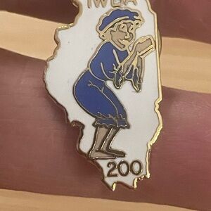 IWBA Illinois State Pin